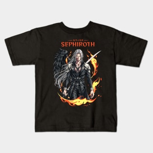 sephiroth the fallen angel Kids T-Shirt